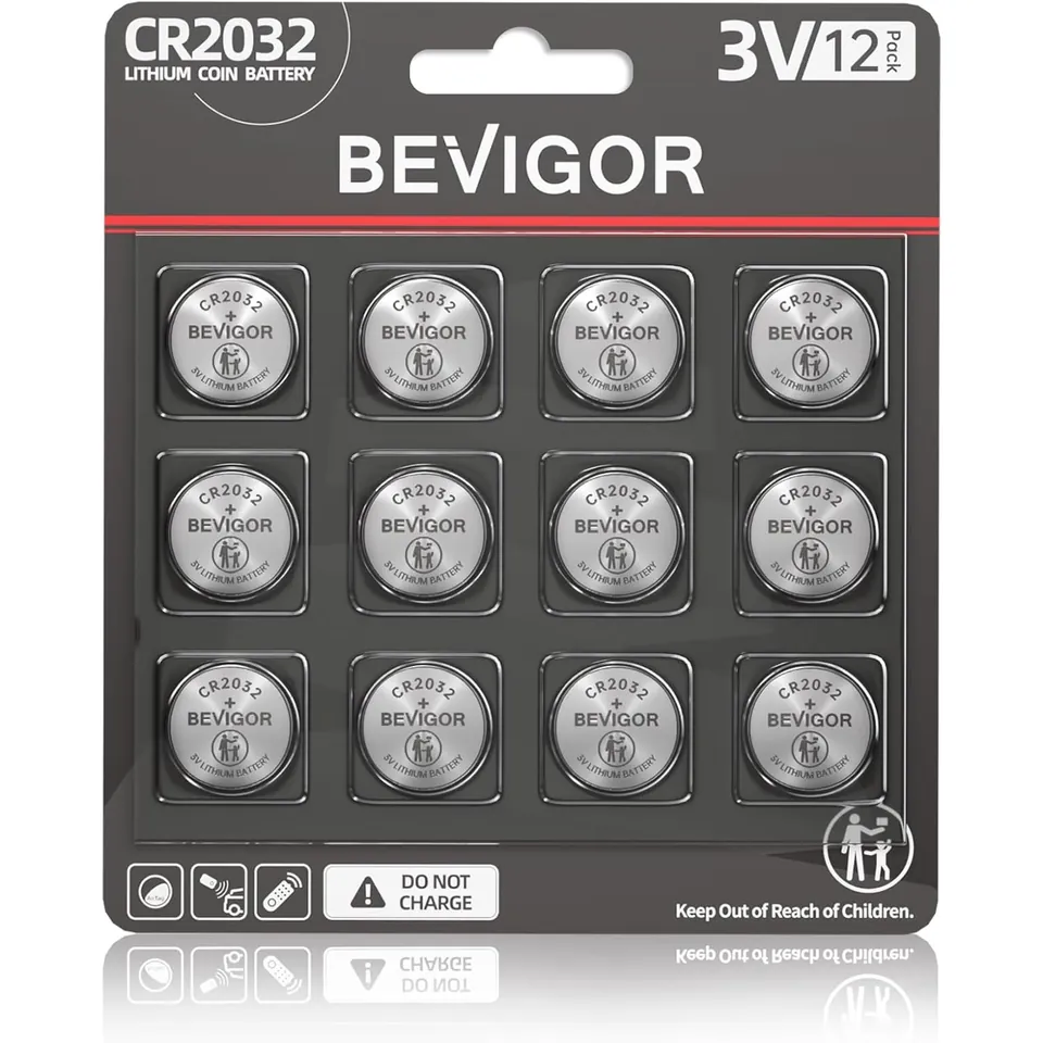 Bevigor Airtag CR2032 3V Coin Battery
