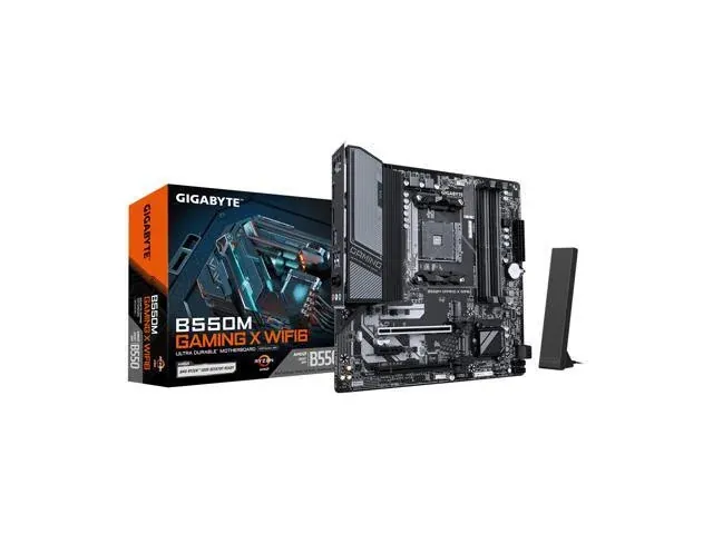 Gigabyte B550M Gaming X Wifi6 and Ryzen 5 5500 Free Rosewill CPU Cooler
