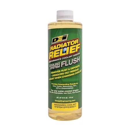 16oz Design Engineering Radiator Relief Cooling System Flush
