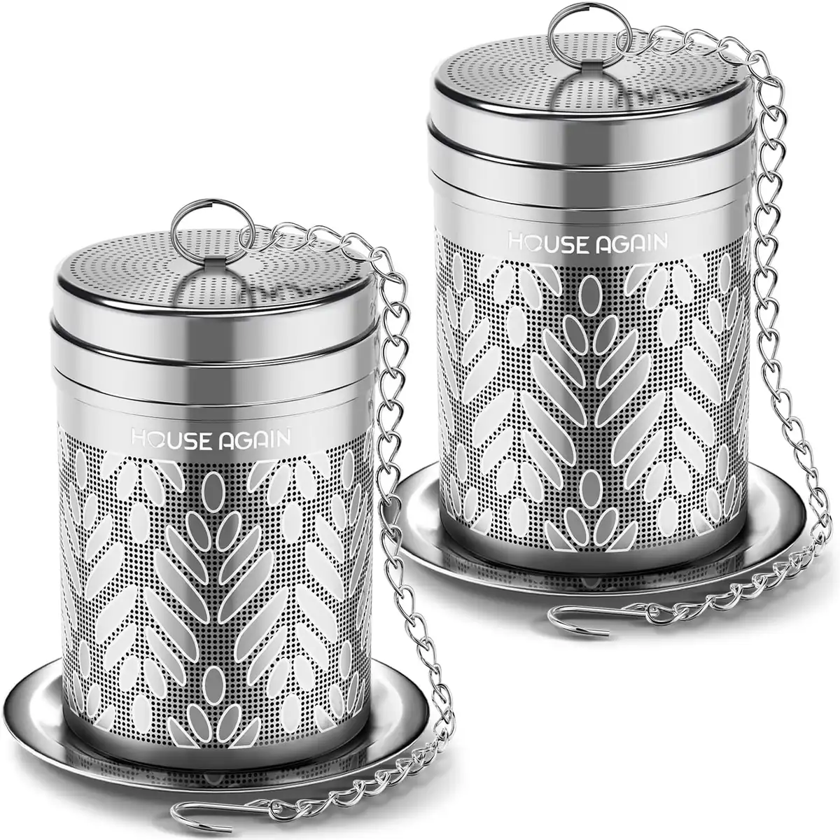 House Again Tea Strainers for Loose Tea 2 Pack