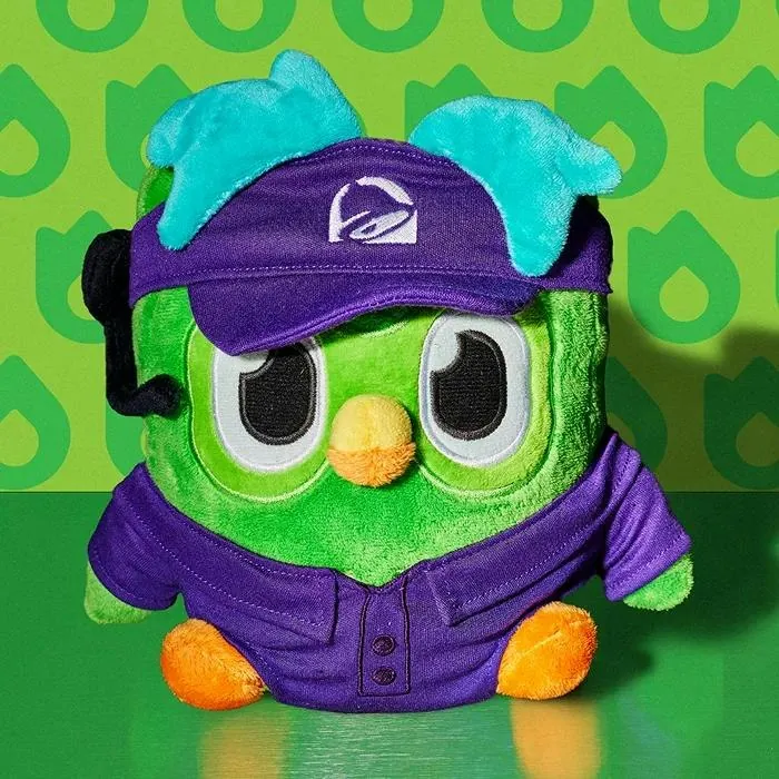 Taco Bell Global Taco Day Deals (w/ Duolingo): Free sauce, plushie, and Duolingo + n/a
