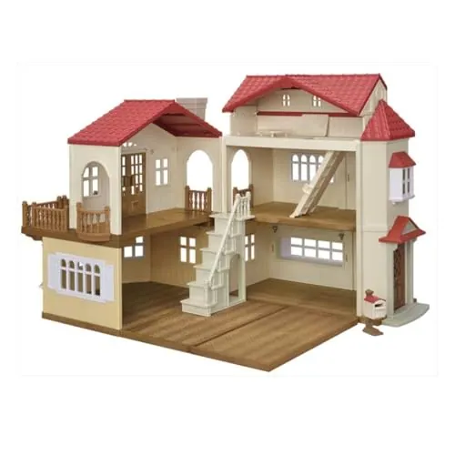 Calico Critters Red Roof Country Home 2025 Secret Attic Playroom