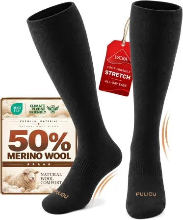 Benirap Merino Wool Compression Socks