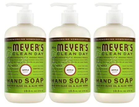 3-pack Mrs. Meyer's Clean Day Liquid Hand Soap (12.5oz Bottles)