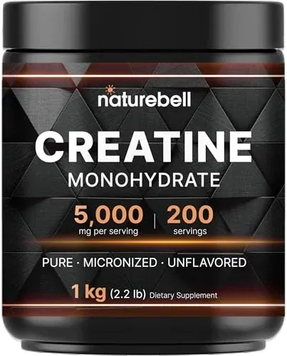 NatureBell Micronized Creatine Monohydrate Powder 1kg