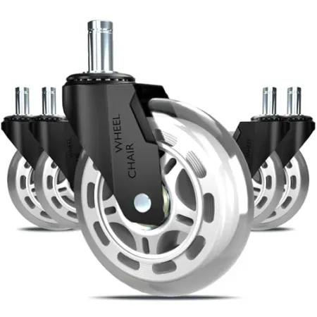 5-Pack QXYJLCN 3" Office Chair Casters (up to 650lbs)