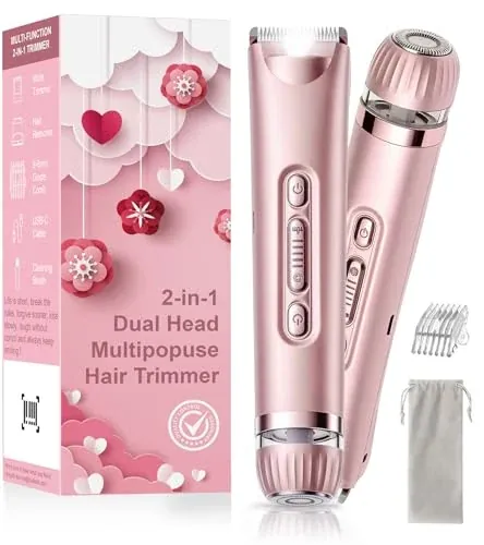 IPX7 Waterproof Electric Bikini Trimmer
