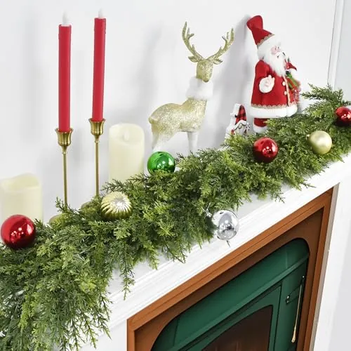 Real Touch Christmas Garland 6FT or 9FT
