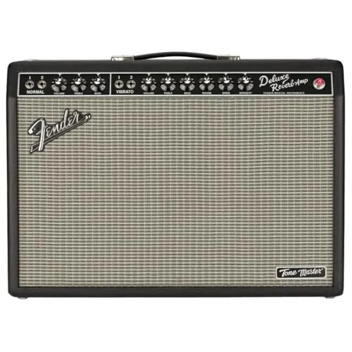 Fender Tone Master Deluxe Reverb Guitar Amplifier, Black