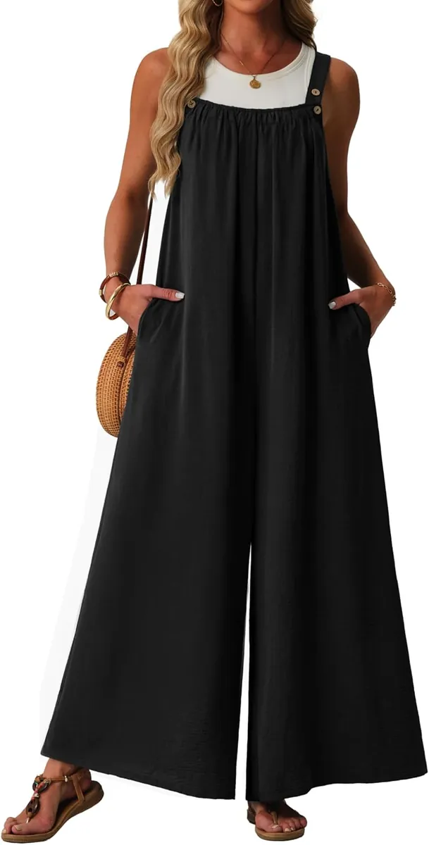 Lepunuo Women’s Wide Leg Jumpsuits