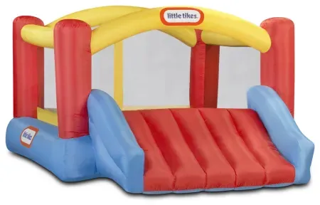 Little Tikes Jump 'n Slide 9'x12' Inflatable Bounce House with Slide and Blower