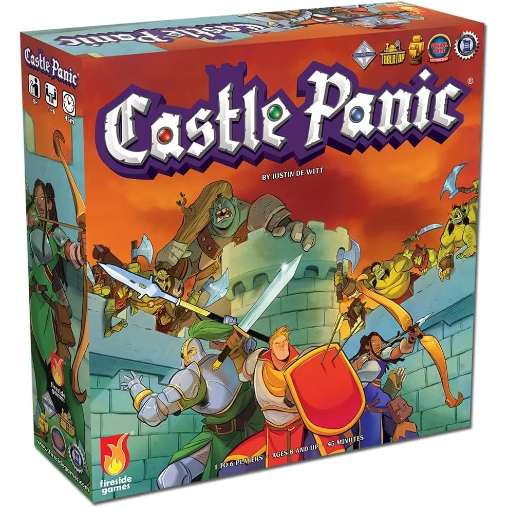 Fireside Games Castle Panic 2nd Edition Fantasy Board Game