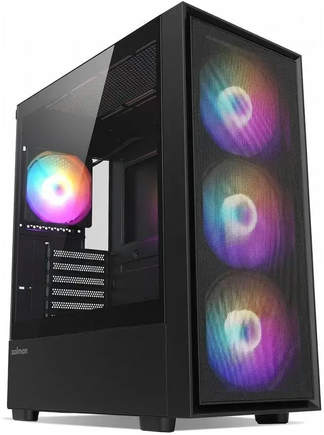 Zalman S6 ATX Mid-Tower RGB Gaming PC Case