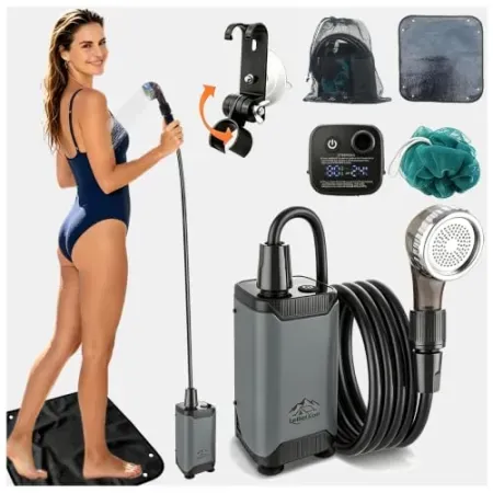 LeBeiXon 1.6 GPM IPX8 Portable Camping Shower