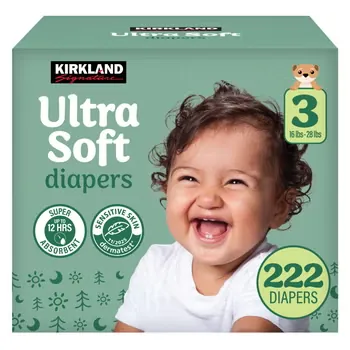 Kirkland Signature Diapers 222-count