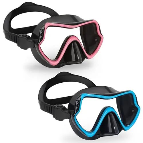 Kids Swim Goggles with Nose Cover