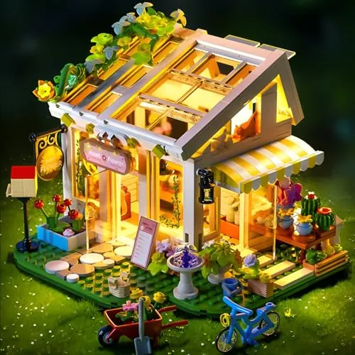 Chodia Flower House Building Block Set (832 PCS)