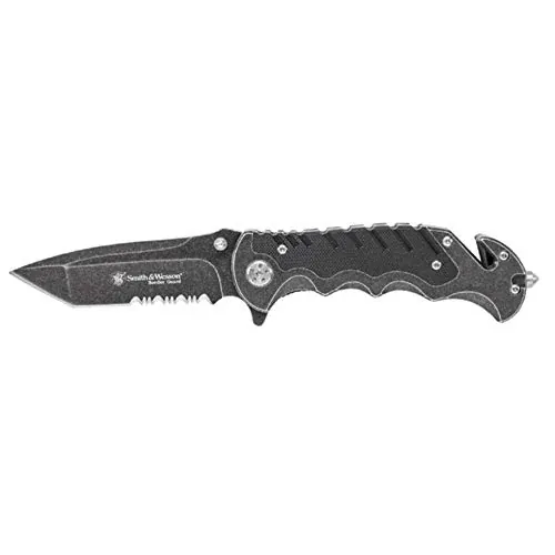 Smith & Wesson SWBG10S 3.5" Tanto Folding Pocket Knife w/ G10 Handle