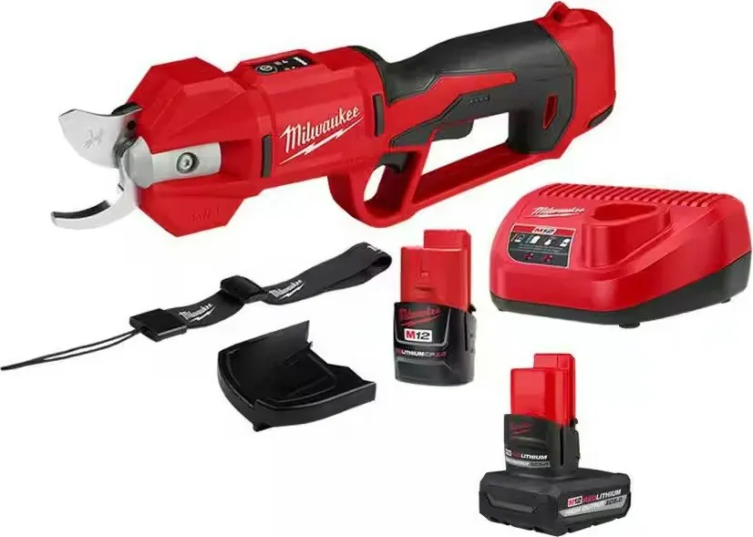 Milwaukee M12 Cordless Brushless Pruner Shears Kit