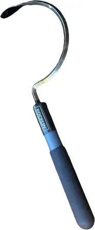 Rocklin Large Radius Stainless Steel Hook Cultivator & Weeder