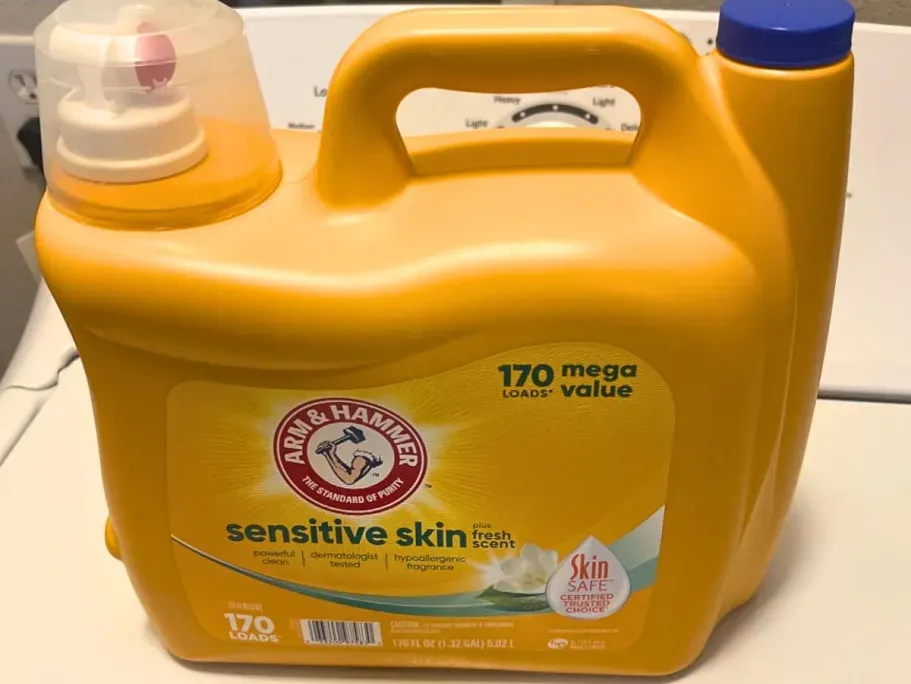 Arm & Hammer Sensitive Skin Plus Fresh Scent Laundry Detergent 170oz