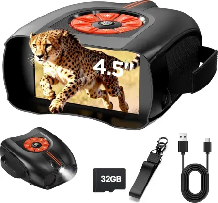 BMDSAE 4K 4.5" IPS Screen Night Vision Binoculars