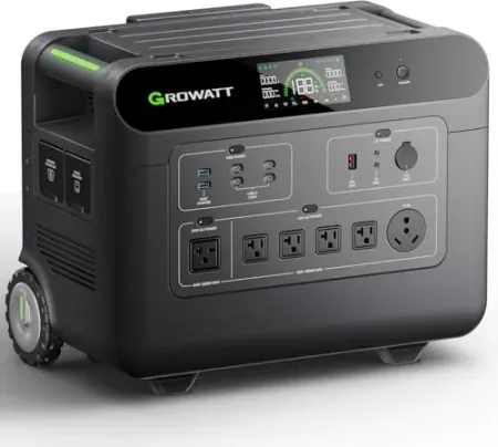 GROWATT HELIOS 3600 Portable 3600Wh LFP Solar Power Station