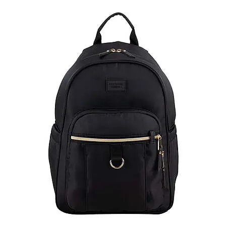 16" Eastsport Limited Jules Backpack (Black/Gold)