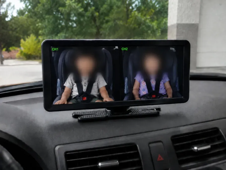 Babyvue Dual Baby Car Camera Monitor
