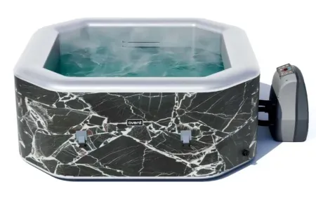 Avenli Oslo 4-Person Inflatable Hot Tub Spa w/ Pump