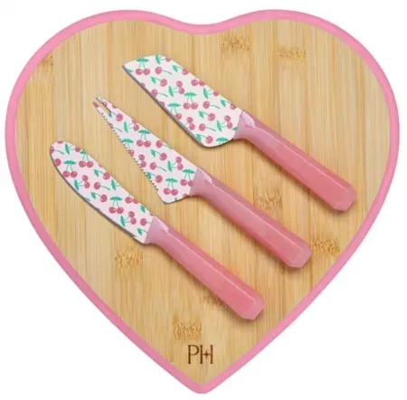 Paris Hilton 4-Piece Charcuterie and Cheese Board Set