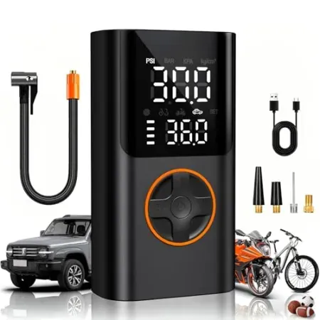 AIRSURE Cordless 150PSI Tire Inflator & Portable Air Compressor
