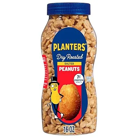 16-Oz Planters Dry Roasted Peanuts (Salted)