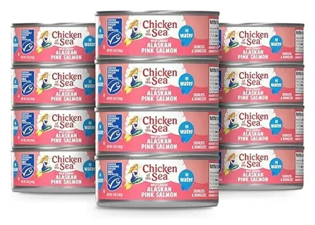 12-Count 5oz Chicken of the Sea Alaskan Pink Salmon