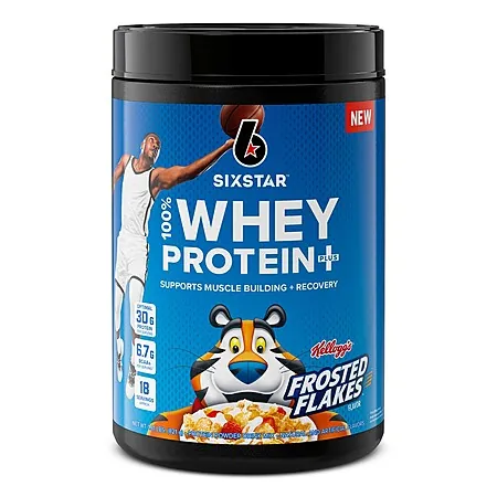 1.81-Lb Six Star 100% Whey Protein Plus Powder (Kelloggs Frosted Flakes)