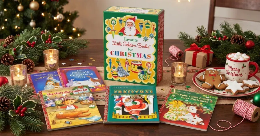 Favorite Little Golden Books for Christmas 5-Book Boxed Set