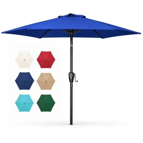 SimpleLux 9ft Outdoor Patio Umbrella