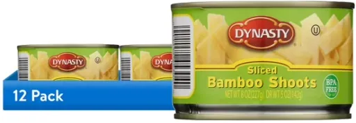 Dynasty Sliced Bamboo Shoots 12-Pack 8 oz