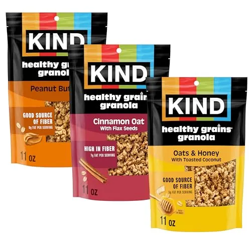 KIND Kind Healthy Grains Granola Variety Pack 3-Pack 11-Oz