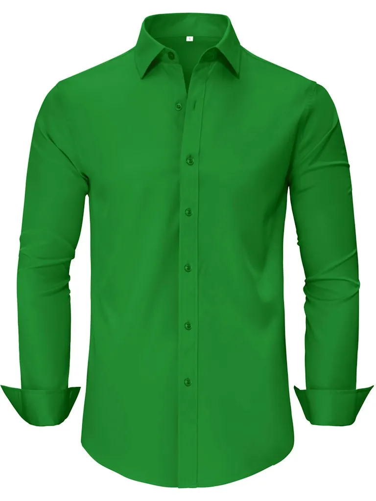 Ficovis Men's Button Down Dress Shirt