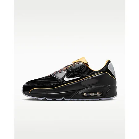 Nike Men's Air Max 90 "Mercurial" Shoes (Black/Gold Leaf/Pear/White)
