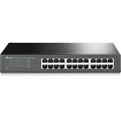 TP-Link 24-Port Unmanaged Gigabit Desktop/Rackmount Ethernet Metal Switch