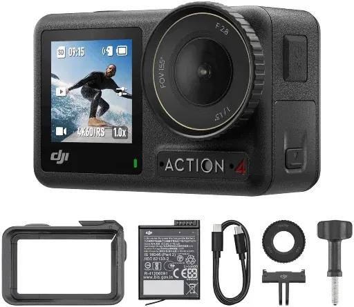 DJI Osmo Action 4 Essential Combo 4K Action Camera