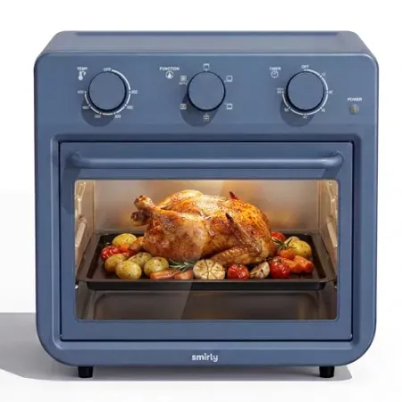 27-Quart SMIRLY 6-in-1 Air Fryer Toaster Oven Combo