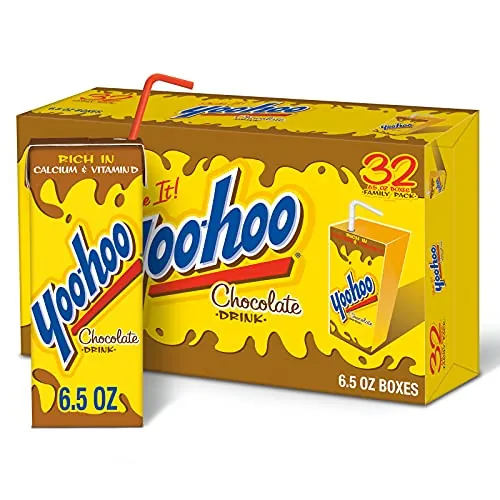 Yoo-hoo Chocolate Drink 6.5oz Boxes 32-Count