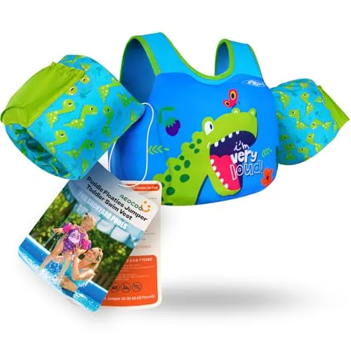 Toddler Swim Vest with Swimming Arm Floaties