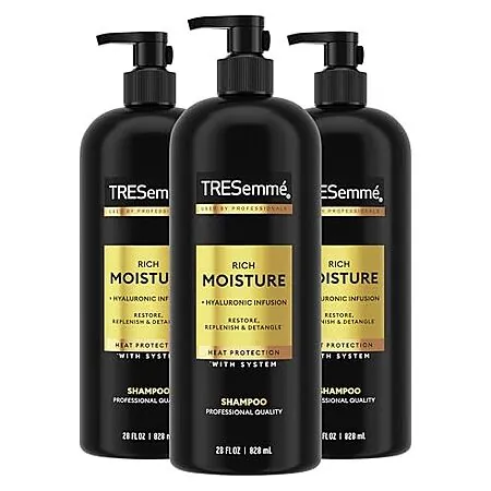 Select Accts: 3-Ct 28-Oz TRESemme Rich Moisture Hydrating Shampoo