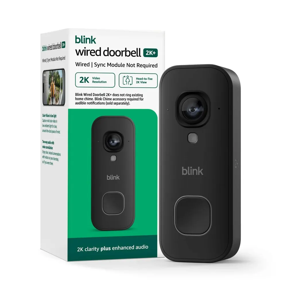 Blink Wired 2K Video Doorbell