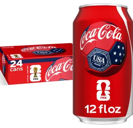 24-Pack 12oz Coca-Cola Soda