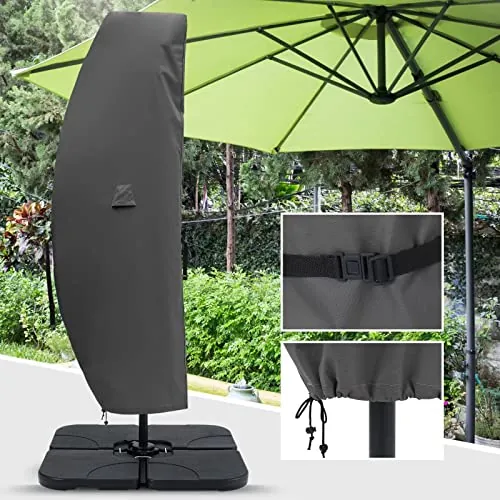 ABCCANOPY Offset Umbrella Cover for 8FT to 15FT